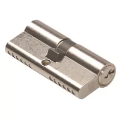 Union 6-Pin Euro Cylinder Lock 35-45 (80mm) Satin Nickel
