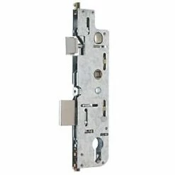 Yale Doormaster Silver Gearbox Latch & Deadbolt 50mm Case - 35mm Backset
