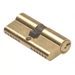Union 6-Pin Euro Cylinder Lock 35-50 (85mm) Brass