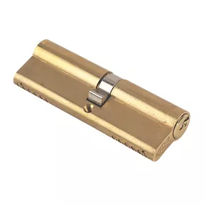 Yale 6-Pin Euro Cylinder Lock BS 45-50 (95mm) Polished Brass 3 Yale 6-Pin Euro Cylinder Lock BS 45-50 (95mm) Polished Brass