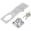 Smith & Locke Locking Hasp & Staple Chrome 115mm -Bolts Shop 2996X P