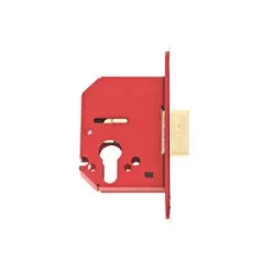 Union Stainless Steel Euro Profile Mortice Lock 68mm Case - 45mm Backset