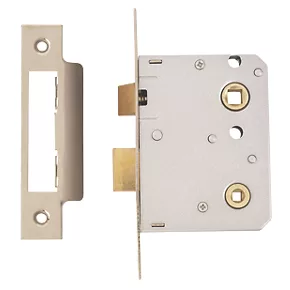 ERA Chrome Effect Bathroom Lock 76mm Case - 56mm Backset 3 ERA Chrome Effect Bathroom Lock 76mm Case - 56mm Backset