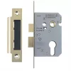 Smith & Locke Electro Brass Euro Profile Sashlock 64mm Case - 44mm Backset -Bolts Shop 3475P P