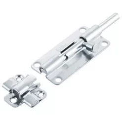 Ajustlock Barrel Bolt Blue Passivated 76mm