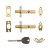 ERA Brass Concealed Door Security Bolts 78mm 2 Pack