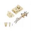 Smith & Locke TRAD-BRS-60 Traditional Night Latch Brass Effect 60mm Backset 2 Smith & Locke TRAD-BRS-60 Traditional Night Latch Brass Effect 60mm Backset -Bolts Shop 4415J P