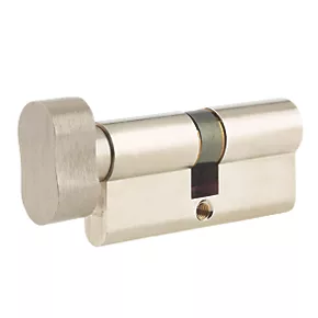 Union 6-Pin Thumbturn Euro Cylinder Lock 40-40 (80mm) Satin Nickel 4 Union 6-Pin Thumbturn Euro Cylinder Lock 40-40 (80mm) Satin Nickel - Image 2
