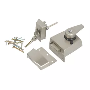ERA BS Night Latch Satin Nickel 60mm 3 ERA BS Night Latch Satin Nickel 60mm