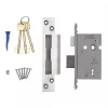 Smith & Locke Satin SS BS 5-Lever Mortice Sashlock 66mm Case - 45mm Backset -Bolts Shop 4828G P