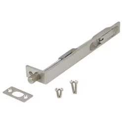 Hafele Lever-Action Flush Bolt Satin Stainless Steel 200mm