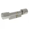 SimonsVoss Digital Euro Profile Cylinder Double-Thumbturn Lock 40-30 (70mm) Satin Stainless Steel -Bolts Shop 5219T P