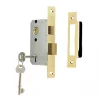 ERA 3 Lever Brass 3-Lever Sashlock 64mm Case - 44mm Backset -Bolts Shop 57453 P