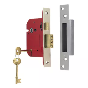 ERA Satin Nickel BS 5-Lever Mortice Sashlock 76mm Case - 56mm Backset 3 ERA Satin Nickel BS 5-Lever Mortice Sashlock 76mm Case - 56mm Backset