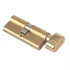 Yale 6-Pin Euro Cylinder Thumbturn Lock 35-35 (70mm) Polished Brass -Bolts Shop 59934 P