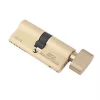 Smith & Locke 6-Pin Thumbturn Euro Cylinder Lock 35-35 (70mm) Polished Brass -Bolts Shop 6017P P