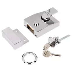 Yale 89 Night Latch Chrome-Plated 60mm Backset