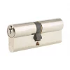 Union 6-Pin Euro Cylinder Lock 40-40 (80mm) Satin Nickel -Bolts Shop 6170G P
