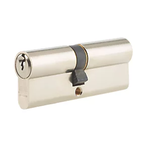 Union 6-Pin Euro Cylinder Lock 40-40 (80mm) Satin Nickel 3 Union 6-Pin Euro Cylinder Lock 40-40 (80mm) Satin Nickel