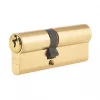 Union 6-Pin Euro Cylinder Lock 40-40 (80mm) Brass -Bolts Shop 6487G P