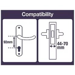 Yale Conexis L1 Smart Door Lock Polished Chrome -Bolts Shop 6641R A4