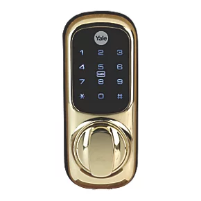 Yale YD-01 Smart Door Lock Brass Effect 3 Yale YD-01 Smart Door Lock Brass Effect