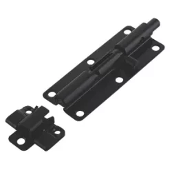 Ajustlock Heavy Duty Barrel Bolt Black 117mm