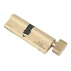 Smith & Locke 6-Pin Thumbturn Euro Cylinder Lock 45-50 (95mm) Polished Brass -Bolts Shop 6804P P
