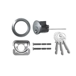 ERA Replacement Rim Cylinder Satin Chrome 33mm