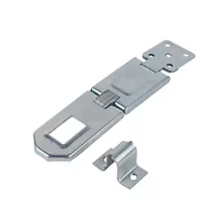 Smith & Locke Heavy Duty Hasp & Staple Zinc 158mm