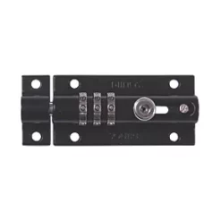 Squire Die-Cast Steel Combination Locking Bolt 92mm