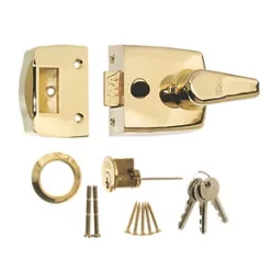 ERA 1630-31 Replacement Night Latch Brass 60mm Backset