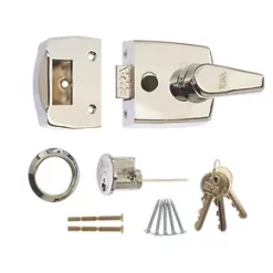ERA 1630-37-1 Replacement Night Latch Polished Chrome 60mm Backset