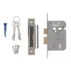 Smith & Locke 3 Lever Nickel-Plated Mortice Sashlock 65mm Case - 44mm Backset 1 Smith & Locke 3 Lever Nickel-Plated Mortice Sashlock 65mm Case - 44mm Backset -Bolts Shop 7620G P