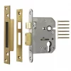 ERA Polished Brass Euro Sashlock 76mm Case - 56mm Backset -Bolts Shop 834KR P