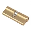 Yale 6-Pin Euro Cylinder Lock BS 40-40 (80mm) Polished Brass -Bolts Shop 84534 P