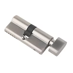 Smith & Locke 6-Pin Thumbturn Euro Cylinder Lock 35-35 (70mm) Polished Nickel