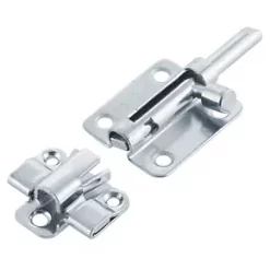 Ajustlock Barrel Bolt Blue Passivated 46mm