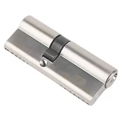 Smith & Locke 1* 6-Pin Double Euro Cylinder Lock 35-45 (80mm) Polished Nickel