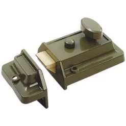 Smith & Locke Traditional Rim Cylinder Night Latch Green 60mm Backset