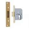ERA Polished Brass Euro Deadlock 61mm Case - 44mm Backset -Bolts Shop 976KR P